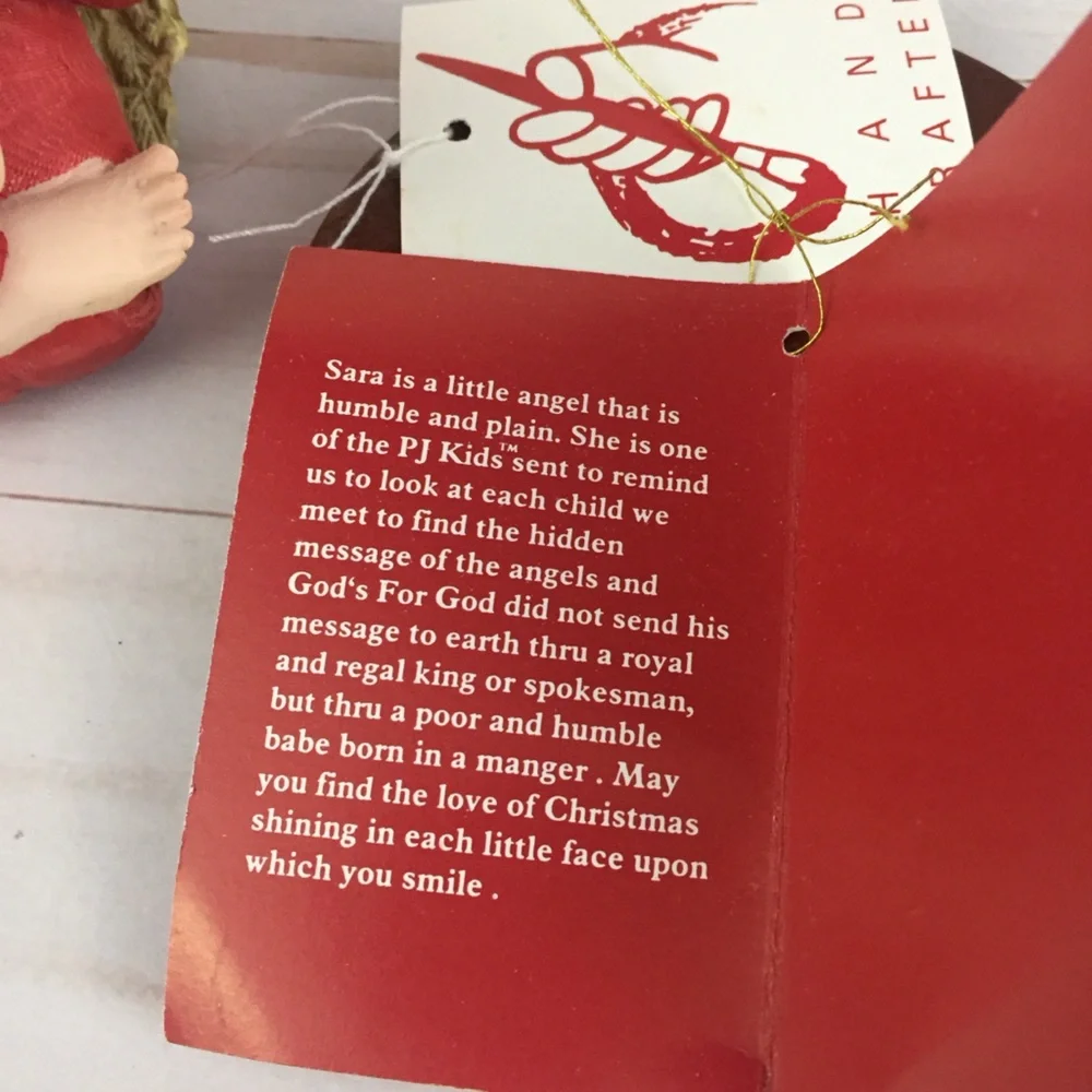 House of Lloyd Christmas Around the World Pajama Angel 1997 No Box (A1) - Picture 6 of 12